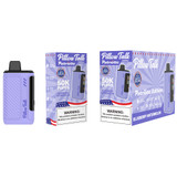Pillow Talk Patriotic Edition 50K Puffs 18ML Disposable Device With E-liquid & Battery Screen - Display of 5 - Built In USA - Blueberry Watermelon (Patriotic Edition)