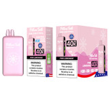 Pillow Talk Ice Control 40K Puffs 20ML Disposable Device With Touch To Adjust Ice Level - Display of 5 - Built In USA - Pink Lemonade (Ice Control)