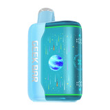 Geek Bar Pulse X2 50K Puffs 18ML Disposable Device With 3D Curved Screen - Display of 5 - TEXAS COMPLIANT - Blue Razz Ice