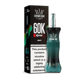 Al Fakher Crown Bar E Hose X / Cloud X 60K Puffs 50ML Disposable Device With Dual Mode - Display of 5 - Mint