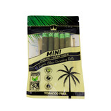 King Palm Green Leaf Mini Tobacco Free Rolls 1G - 5ct Pack - Display of 8 Packs