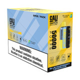 Cali Switch 50K Puffs 15.5ML Disposable Device & Power Bank Kit Made By Cali Pods - Display of 5 - Blue Raspberry Lemonade