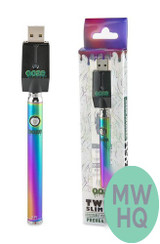 Ooze Twist Adjustable Voltage Preheat Slim Pen Battery With USB Charger