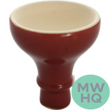 MYA Saray Large Ceramic Bowl With Foil Grooves - Assorted Colors
