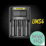 Nitecore UMS4 Quad Slot 3A Smart Charger