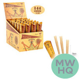 Hornet Organic Pre-Rolled Rolling Paper Cones - 1 1/4 Size - Display of 24 Boxes [2403-78]