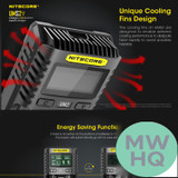 Nitecore UMS2 Dual Slot 3A Smart Charger