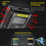 Nitecore UMS2 Dual Slot 3A Smart Charger