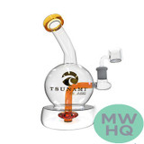 Tsunami Glass Water Pipe Rig Shower Head - 8.5 Inches - 300 Grams