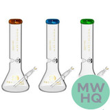 Tsunami Glass Water Pipe With Beaker Base Ice Catcher - 15 Inches - 917 Grams