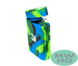 Eyce Solo Silicone Dugout Crafted With Classic Eyce Spins - Assorted Colors - Display of 10