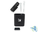 Eyce Solo Silicone Dugout Crafted With Classic Eyce Spins - Assorted Colors - Display of 10 - Black
