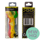 Stratus Silicone Bee Spoon Hand Pipe - 60 Grams - 4.25 Inches