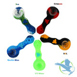 Stratus Silicone Bee Spoon Hand Pipe - 60 Grams - 4.25 Inches - More Colors