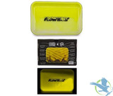FlowTray Quicksand Fluorescent Rolling Tray - Yellow
