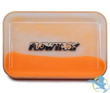 FlowTray Quicksand Fluorescent Rolling Tray - Orange