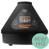 Volcano Hybrid Desktop Dry Herb Vaporizer With Easy Valve Starter Kit By Storz & Bickel - Onyx Edition