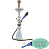 Khalil Maamoon 23 Inch Safari Single Hose Hookah - Assorted Colors [KM2323]