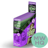 Zig-Zag Natural Hemp Wraps - Pack of 2 - Display of 25 Packs