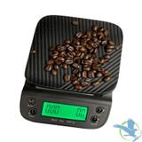 Superior Balance Coffee Scale With Timer Scale 3000g x 0.1g With Clear Bowl