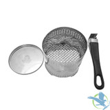 Pharaohs Stainless Steel Stove Top Charcoal Burner/Holder With Removable Handle - 2.0 Version [CB1905]