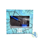 Masterdam Rolling Supplies 2 Inches Spoon Pipe With XL Storage Flat Base Glass Bowl & Carb [YD 2000]