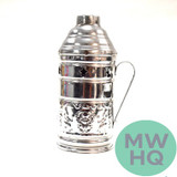 Egyptian 10 Inch Silver Wind Cover