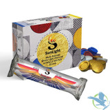 Sunlight Charcoal 33MM Round Style - Pack of 10 - Display of 10 Packs - Multi-Color