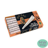 Zig-Zag 1 1/4 Size Pre-Rolled Cone Rolling Papers - Pack of 24 - Display of 12 Packs