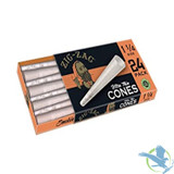 Zig-Zag 1 1/4 Size Pre-Rolled Cone Rolling Papers - Pack of 24 - Display of 12 Packs - Ultra Thin