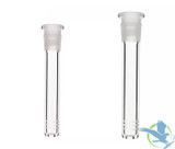 Hillside Glass Frosted Top 19mm to 14mm Flush Joint Downstem - Display of 12