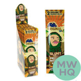 Hits Blunt Organic Premium Rolling Paper Wraps - Pack of 2 - Display of 25 Packs