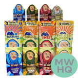 Hits Blunt Organic Premium Rolling Paper Wraps - Pack of 2 - Display of 25 Packs
