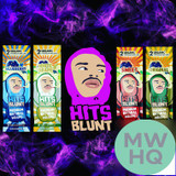 Hits Blunt Organic Premium Rolling Paper Wraps - Pack of 2 - Display of 25 Packs