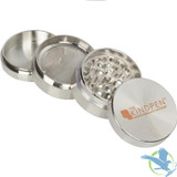 The Kind Pen Tri-Level Titanium Grinder - Silver