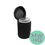 RAW Smell Proof Cozy & Jar With Zipper Bag & Lock