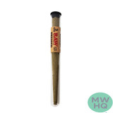 RAW Pressed Bud Wrap Pre-Rolled 1 1/4 Size Flower Cones - Pack of 3 - Display of 12 Packs
