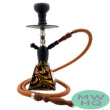 Pharaohs Aztec Single Hose Hookah - 16 Inch