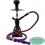 Pharaohs Aztec Single Hose Hookah - 16 Inch