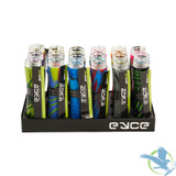 Eyce Oraflex Shorty Platinum Cured Silicone One-Hitter Pipe - Assorted Colors - Display of 18