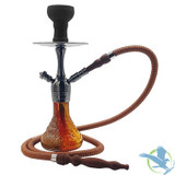 Pharaohs Kaya 13.25 Inch Single Hose Hookah - Dessert