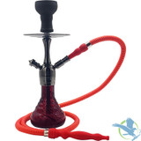 Pharaohs Kaya 13.25 Inch Single Hose Hookah - Rage