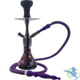 Pharaohs Kaya 13.25 Inch Single Hose Hookah - Grape