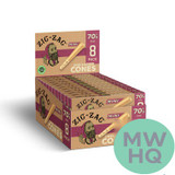 Zig-Zag 70's Mini Pre-Rolled Cones - Pack of 8 Cones - Display of 18 Packs