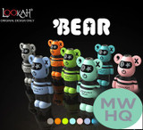 Lookah Bear 500mAh Variable Voltage 510 Thread Device Pen Battery - Display of 5