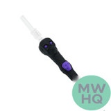 Stratus Silicone Skull Dipper Glow In The Dark With 14MM Quartz Tip