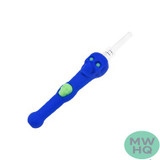 Stratus Silicone Skull Dipper Glow In The Dark With 14MM Quartz Tip