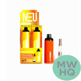 Neu Covert SPIN 650mAh Variable Voltage 510 Thread Rechargeable Cartridge Battery - Display of 6
