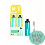 Neu Covert SPIN 650mAh Variable Voltage 510 Thread Rechargeable Cartridge Battery - Display of 6