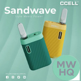 CCELL Sandwave 400mAh Variable Voltage 510 Thread Battery With Type-C Cable